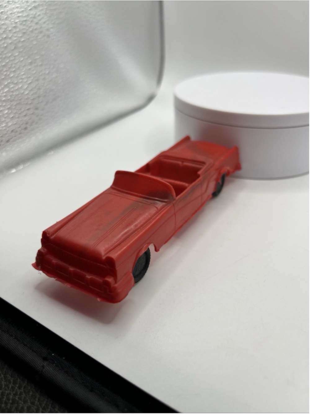 Vintage DB Wannatoy Toy RED Convertible 2 Door Buick Sports Sports Car 5 InchSEE